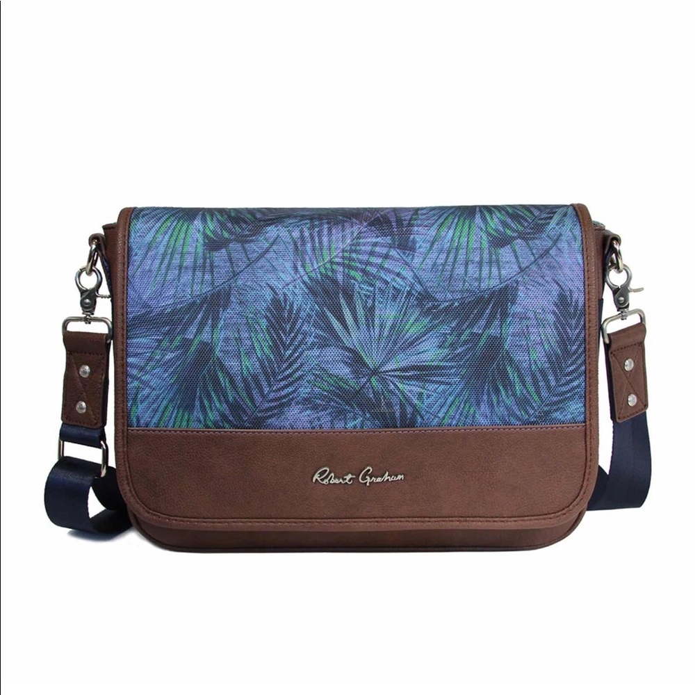 NWT -Robert Graham Refuel Compact Messenger Bag